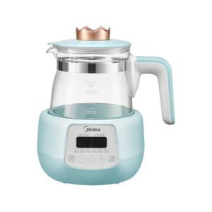Hervidor eléctrico Midea Baby de 1.5L con revestimiento de vidrio y temperatura constante para preparar y calentar fórmula. - Product Image 1