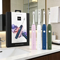 Produits les plus vendus Brosse à dents électrique sonique intelligente à haute fréquence, douce, de voyage, longue durée (180 jours), coffret cadeau de luxe