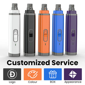 חדש סגנון USB טעינה שקטה לחיות מחמד חתול כפות נייל טיפוח גוזם כלי נייל קוצץ חשמלי כלב נייל מטחנות - Product Image 6