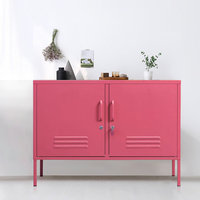 Armoire TV murale industrielle moderne, en fer, meuble de rangement pour salon