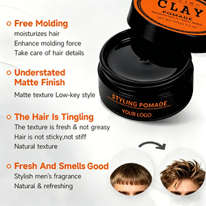 Pomada Fijadora Personalizada de Alta Fijación, Control Instantáneo de Bordes, Brillo Intenso, Textura No Pegajosa, Gel Fijador para Peinar el Cabello - Product Image 4