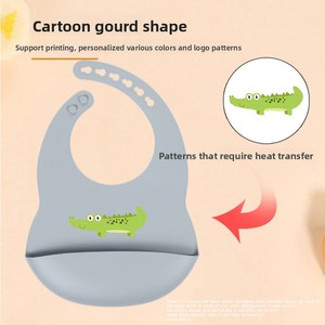 Baberos de Silicona para Bebés al por Mayor, Personalizados, Impermeables, de Grado Alimenticio - Product Image 3