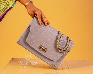 Sac à main classique importé de designer africain en cuir végétalien effet croco, écologique, décontracté, grande capacité, vente en gros - Product Image 6
