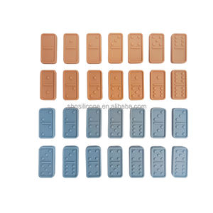 28 pezzi Dodo Domino Silicone Stacking Set giocattolo per 2-4 e 5-7 anni bambini per l'apprendimento e lo studio - Product Image 2