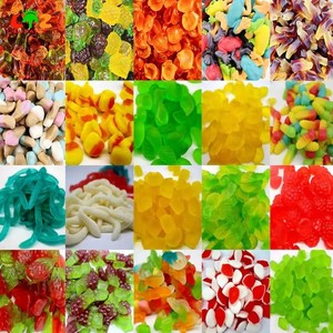 Gomitas de frutas ácidas al por mayor de fábrica, dulces masticables sueltos de formas variadas para fiestas infantiles - Product Image 5