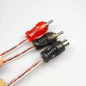 <span class=keywords><strong>Cavo</strong></span> Adattatore Splitter Audio RCA per Auto, Una Presa Femmina Due Prese Maschio, Rivestimento in PVC per Auto - Product Image 2