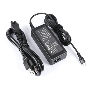 Adaptateur secteur rapide 45W 65W USB C compatible avec les ordinateurs portables <span class=keywords><strong>Lenovo</strong></span> Thinkpad/<span class=keywords><strong>Yoga</strong></span>/Chromebook - Product Image 1
