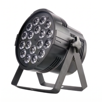 Projecteur LED Par Slim DMX512 Haute Puissance 200W, 18x10W LED RGBW, IP33, Options Rouge et Bleu, Éclairage Professionnel pour