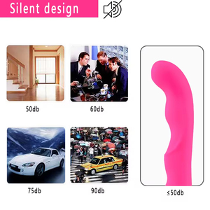 Vibrador Masajeador Dildo Inalámbrico Impermeable de 10 Velocidades con Lengua de Silicona para Lamer el Clítoris y Estimular el Punto G para Mujeres - Product Image 6