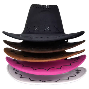 Hot Bán Unisex Top Hat Mỹ Ngoài Trời Bãi Biển Bóng Râm Cho Giải Trí Cắm Trại Du Lịch Giản Dị Đảng Thể Thao Rộng vành Cao Bồi Fedora - Product Image 3