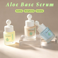 Sérum végétalien anti-âge, raffermissant et liftant à base d'aloe vera, gamme Expression, marque privée