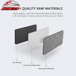 Alfombrillas para Acura TSX 04-08, alfombrillas delanteras y traseras de terciopelo gris, antideslizantes, 4 Uds. - Product Image 6