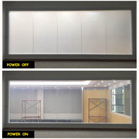 Modernes selbst klebendes Smart Glass Film Electronic Dimming Privacy Window Umschaltbares PDLC-Material für Hotel Hospital Decorative