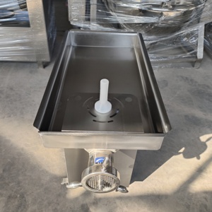 Picadora Eléctrica Comercial Grande <span class=keywords><strong>de</strong></span> <span class=keywords><strong>Carne</strong></span>, Pescado, Pollo y Huesos <span class=keywords><strong>32</strong></span>/42/52, Molinillo Grande <span class=keywords><strong>de</strong></span> <span class=keywords><strong>Carne</strong></span> Fresca, Máquina para <span class=keywords><strong>Picar</strong></span> <span class=keywords><strong>Carne</strong></span> Congelada - Product Image 5