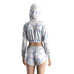 Haut court de pêche pour femme avec protection UV avancée UPF50+, séchage rapide, tissu léger anti-transpiration - Product Image 4