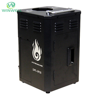 Machine à flammes écologique 30W étanche avec glace carbonique, hauteur de flamme 3m pour effets de scène, concerts, clubs et événements en extérieur