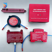 Dispositif d'extinction d'incendie aérosol à activation thermique, double ports de pulvérisation, détection automatique pour armoire électrique, armoire de stockage d'énergie