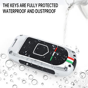 Housse de clé de voiture en métal pour Dodge Ram 1500 voyage chargeur Dart Challenger Grand Cherokee Renegade <span class=keywords><strong>Fiat</strong></span> Chrysler 300C <span class=keywords><strong>porte</strong></span>-clés - Product Image 4