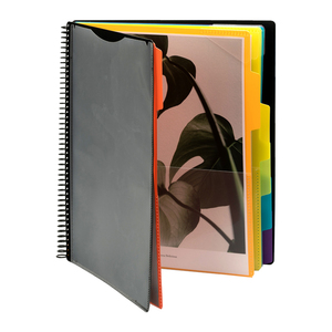 12/24 túi thư Kích thước xoắn ốc máy tính xách tay tổ chức PP thư mục dự án đa chủ đề cho quản lý nhiều tập tin không có moq tàu sẵn sàng - Product Image 6