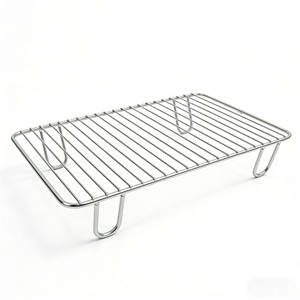 Rejilla <span class=keywords><strong>de</strong></span> enfriamiento <span class=keywords><strong>de</strong></span> acero inoxidable 304 <span class=keywords><strong>de</strong></span> alta temperatura para hornear, 60 cm x 40 cm, rejilla <span class=keywords><strong>de</strong></span> metal para horno y barbacoa, malla <span class=keywords><strong>de</strong></span> alambre - Product Image 5