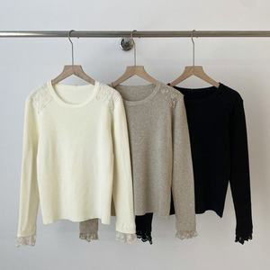 <span class=keywords><strong>Pull</strong></span> en maille épais et doux à <span class=keywords><strong>col</strong></span> <span class=keywords><strong>rond</strong></span> élégant pour <span class=keywords><strong>femme</strong></span>, collection automne-hiver 2026, en stock - Product Image 3