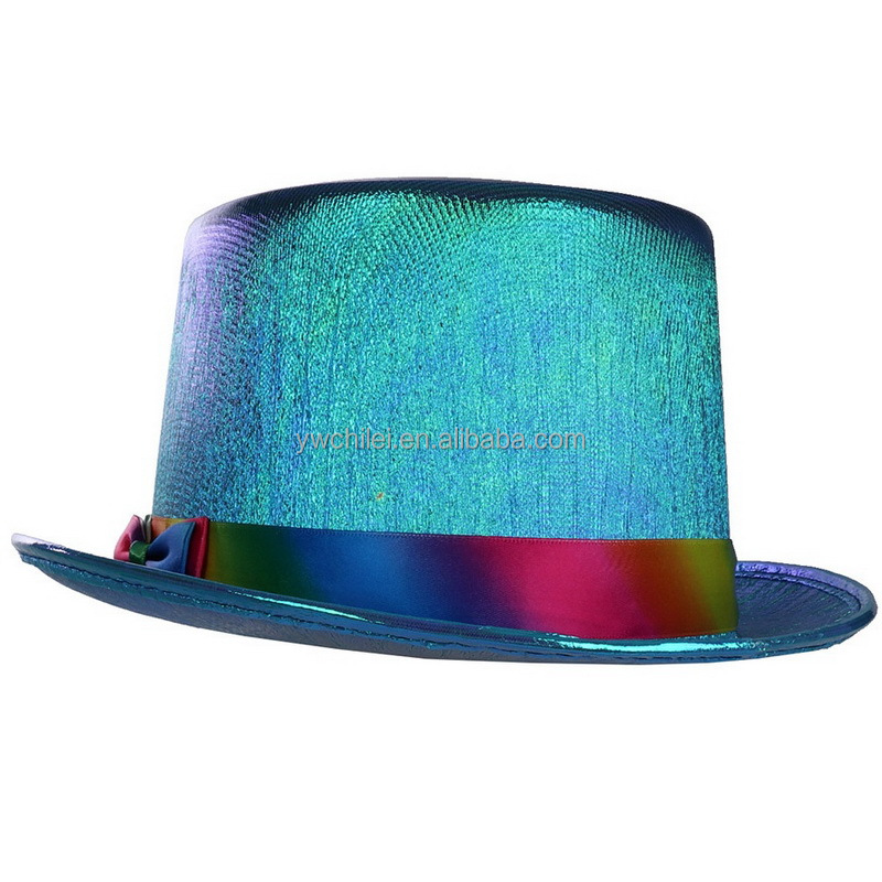 Взрослые металлические золотые шляпы