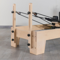 Meilleure Vente : Machine de Pilates Reformer Commerciale, Équipement de Fitness et de Yoga pour Femmes, Entraînement Quotidien du Corps, Lit de Pilates