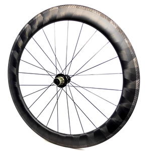 Juego de Ruedas de Bicicleta de Carbono BIKEDOC WR2660V, 60 mm de Profundidad, 26 mm de Ancho, Ruedas de Carretera con Buje <span class=keywords><strong>XR300</strong></span>, Radios Sapim, Tubeless - Product Image 3