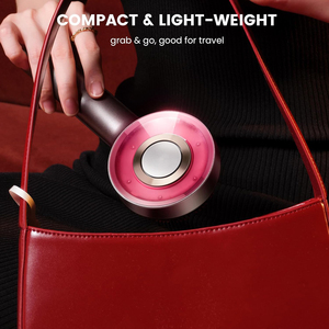 Portátil multifuncional luz roja recargable shiastu eléctrico de mano Spa cepillo dedo cuero cabelludo cabeza masajeador - Product Image 4