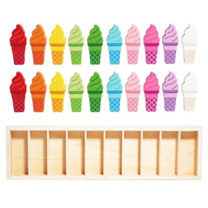 Juego de Mesa Educativo de Madera para Niños - Adivina las Bebidas en Botellas, Juguete de Memoria y Percepción del Color - Product Image 5