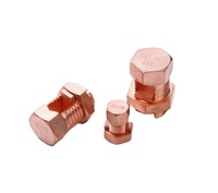 Conector de Perno Dividido Hecho de Latón Recubierto de Cobre / Conector de Cobre / Abrazadera de Cable de Latón / Abrazadera Canadiense