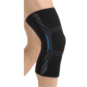 ANTMAX Manchon <span class=keywords><strong>de</strong></span> genou respirant en nylon élastique à lacets, soutien <span class=keywords><strong>de</strong></span> compression <span class=keywords><strong>pour</strong></span> hommes et femmes, idéal <span class=keywords><strong>pour</strong></span> le sport, la course, le football, le basketball - Product Image 1