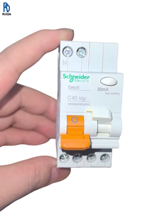 Interruptor Diferencial EASY9 C16 VIGI 1P+N, Dispositivo de Protección Contra Fugas, Interruptor Automático Miniatura de Sobrecarga - Product Image 1
