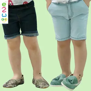 Boy's 2-7T Blue Black Jeans Summer Wear Shorts From China Supplier