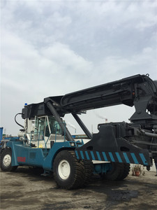 CVS FerrariCVS 498 empileur de conteneurs 45 tonnes d'occasion fabriqué en Italie et machine à conteneurs CVSFerrari 498 empileur - Product Image 3