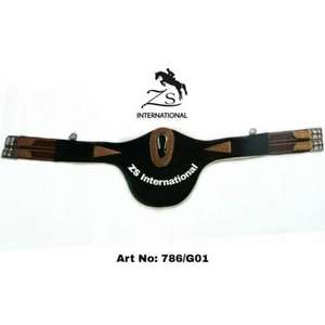 Sangle de cheval en cuir avec logo personnalisé Sangle de cheval équestre de qualité supérieure en cuir durable, confortable et réglable pour l'équitation - Product Image 2