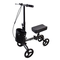 Scooter pliable pour genoux à vente chaude avec sac de courses - Léger, durable, hauteur réglable