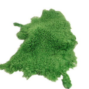 Haute qualité habillé tibétain fourrure d'agneau cacher longs cheveux bouclés mongole peau <span class=keywords><strong>de</strong></span> mouton fourrure plaque <span class=keywords><strong>laine</strong></span> jeter moelleux lit jeter - Product Image 1