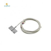 Sonde de capteur de température, fil plat personnalisé, 1 2 3 5M, étanchéité IP67, DS18B20, 1 pièce