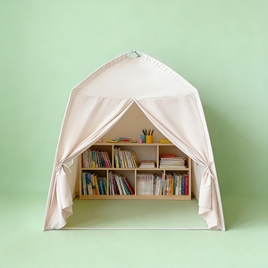 <span class=keywords><strong>Moustiquaire</strong></span> pour enfants, maison de jeu pour jouer en intérieur sans insectes pendant les saisons chaudes et les journées ensoleillées - Product Image 4