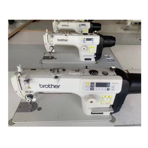 Machine à coudre industrielle à point droit simple 7100 d'occasion, machine universelle pour la fabrication de vêtements - Product Image 1