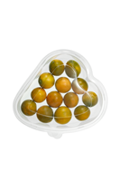 Aardbei Hartvorm Pet Box Clear Fruit Verpakking Aardbei Lade Met Transparant Deksel