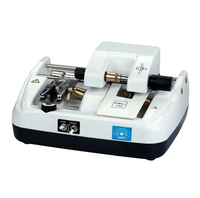Machine manuelle de coupe-lentille d'équipement dentaire de précision pour lentilles de contact de lunettes Garantie 1 an pour laboratoires dentaires de magasins d'optique