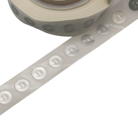 Étiquette RFID UHF NFC Ronde Passive Mini Personnalisée en Usine, Étanche, pour le Suivi des Actifs