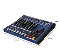 Table de mixage audio professionnelle Demao Pro Audio CT-80S USB 8 canaux avec USB