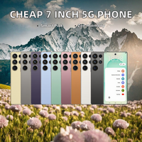 Smartphone 5G débloqué Android 14 Écran LCD 7,0 pouces 144 Hz 1 To 22 Go Octa Core Appareil photo 108 MP Double SIM Charge rapide 65 W