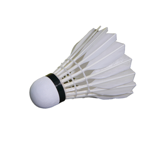 Volant d'oie de <span class=keywords><strong>badminton</strong></span> hybride 3 en 1 très durable au détail avec tête en PU et plumes de canard naturelles vente en gros - Product Image 6