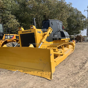 Excavadora sobre orugas Shantui SD22 con motor Cummins, maquinaria de construcción usada de China, venta de componentes de Motor central - Product Image 3