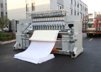 Machine de matelassage professionnelle à grande vitesse multi-têtes machine de matelassage et de broderie à aiguilles multiples machine à coudre lit/vêtements