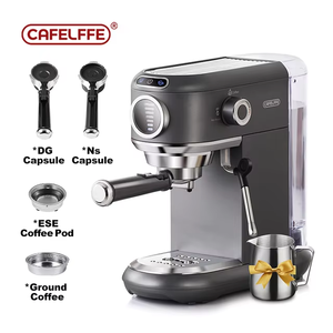 CAFELFFE Machine à café expresso semi-automatique 19 bars Mode chaud/froid NS/DG/<span class=keywords><strong>ESE</strong></span> <span class=keywords><strong>Capsule</strong></span> poudre électrique 4-en-1 pour ménage - Product Image 1